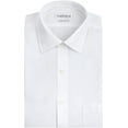 Van Heusen Men's Regular Fit Poplin Solid Spread Collar Dress Shirt 16