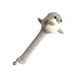 thumbnail image 2 of koolsoo Badminton Racket Handle Cover with Drawstring Absorbent Knitted Stuffed Doll Grey, 2 of 9