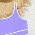 thumbnail image 4 of TBWNWG Kids Bathing Suits Girls,Little Girls Bikini Swimsuits with Shorts Kids 3 Piece Bikini Sets Sport Bathing Suits Swimwear,Sizes 11-12 Years, 4 of 5