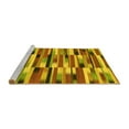 thumbnail image 2 of Ahgly Company Machine Washable Indoor Rectangle Abstract Yellow Modern Area Rugs, 3' x 5', 2 of 4