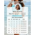 thumbnail image 6 of Women's High Waisted Bikini Sets Tummy Control Swim Skirt Two Piece Swim Suit 2025 Retro Swimsuit, 6 of 6