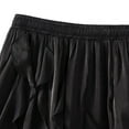 thumbnail image 2 of SWSMCLT Women's Ruffle Skirt Pleated Chiffon Elastic Waist Fashion A Line Summer Flowy Spring Elastic Elegant Black Small-Large, 2 of 4