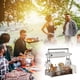 thumbnail image 1 of Organizador de Acero para Toallas de Papel, Condimentos, Artículos de Limpieza, Herramientas para Parrilla | Gran Cesta de Almacenamiento de Hierro | Multiusos para BBQ, Picnic, Cocina, Auto, Garaje, 1 of 7