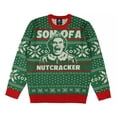 thumbnail image 2 of ELF The Movie Men's Buddy Son of a Nutcracker Ugly Christmas Adult Holiday Knit Pullover Sweater, 2 of 7