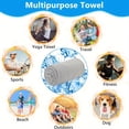 thumbnail image 4 of QUTETN [ 6 Pack] Cooling Towel ( 40" x 12" ) Chilly Towel, Neck Towels to Keep You Cool, Ice Towel for Sport, Yoga, Trip, Beach, Camping, Cruise, Gym and More, Neck Cooling Wraps, 4 of 4
