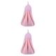 thumbnail image 2 of Naiovety Toalla de baño de felpa para bebé, toalla de mano para guardería, toalla de baño colgante para cocina y baño, 1 ud. Rosado 2piezas Naiovety CBP009061, 2 of 3