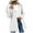 White, variant on larppty Long Raincoat for Women Waterproof Drawstring Hooded Jacket Traveling Outdoor Windbreaker Jackets Fall Fashion (Black, 4XL)