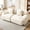 Beige, variant on GAOHAPY 107"Modern L Shaped Modular Sectional Sofa, Oversized Corduroy Couch Deep Seat, Boneless Cloud Couch with Ottoman, 30D Sponge for Indoor Living Room, No Assembly Required(Dark Grey)