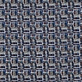 thumbnail image 2 of Zelouf Kensington Check Puff Print Ity  , Sewing, DIY, Crafts Fabric by the Yard, Navy Combo, 3 Yard, 2 of 2
