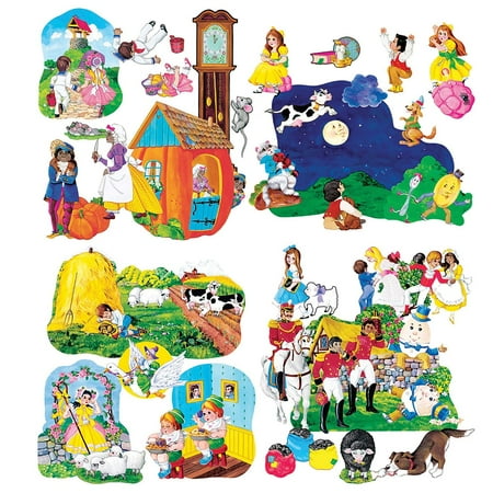 UPC: 0798490220052 | Learning Resources Nursery Rhymes Complete Flannelboard Set LFV22005