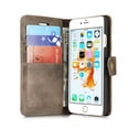 thumbnail image 2 of GoldCherry iPhone 7 Plus Case, iPhone 8 Plus Wallet Case, Premium PU Leather Flip Folio Wallet Case with Card Slot Magnetic Closure TPU Interior Case For Apple iPhone 7 8 Plus 5.5 inch(Gray), 2 of 6