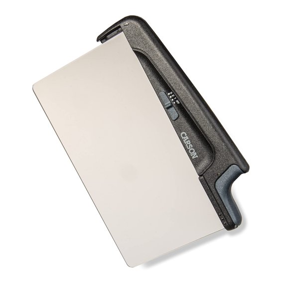 Luz de lectura recargable LED Carson PG-10R 18,5 x 13,7 cm