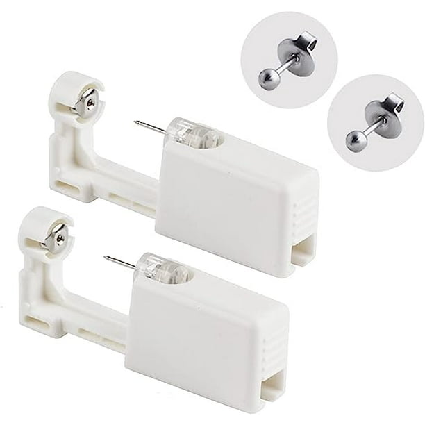 Set of 2 Ear Piercing Guns, Sterile Disposable Ear Piercing Gun with