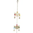 thumbnail image 2 of PARIJAT HANDICRAFT Brass Decorative String of Metal and Beads Vintage Indian Style Wall Hanging Bells Butterfly, 2 of 3