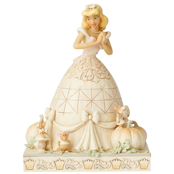 Enesco Disney Traditions by Jim Shore White Woodland Cinderella Figurine