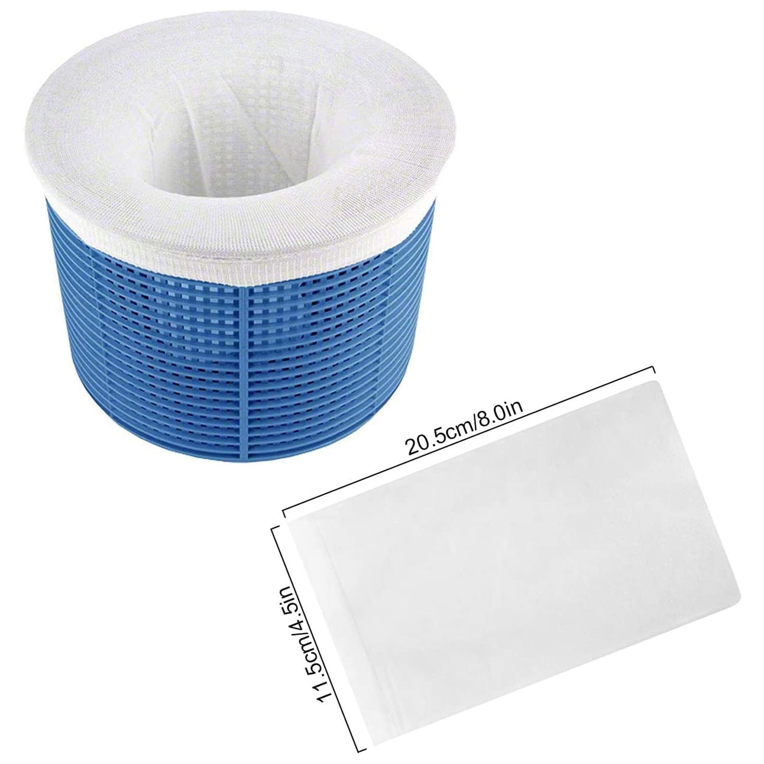 Skimmer Socks, Pool Skimmer Basket Filter, Swimming Pool Cleaning, Pool