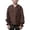 Brown, variant on Xijirk Boys Shirts Style Dress Shirt for Boys with Elegant Ruffled Long Sleeves and Classic Historical Design,10-12 Years