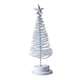 thumbnail image 3 of Mini lámpara de árbol de Navidad de mesa con espiral de estrella y luz LED Blanco, 3 of 7