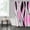 Pink, variant on LVRLVR Blue Stripes Fabric Shower Curtain - Black Modern Bathroom Decoration, Pink and purple, 70.8" x 70.8"
