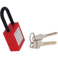 thumbnail image 1 of Wekity Lockout Tagout Locks Safety Padlock Loto Locks Keyed Differently PA Lock Out Tag Out Steel Shackle Small Luggage Padlocks Red 2PCS-0621, 1 of 5
