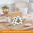 thumbnail image 5 of Pine Cone Trees Napkin Holder for Table Clear Napkin Stand Paper Holder Acrylic Organizer Dispenser Napkins for Dinner Kitchen Restaurant Room, 5 of 8