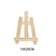 thumbnail image 1 of Caballete pequeño de madera maciza plegable para escritorio, estante de exhibición de escritorio de madera para niños, caballete pequeño para bocetos al óleo, 1 of 1