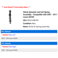thumbnail image 2 of Shock Absorber and Coil Spring Assembly - Compatible with 2007 - 2011 GS350 2008 2009 2010, 2 of 2