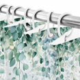 thumbnail image 6 of Shower Curtain 72"W x 72"L Fall Thanksgiving Pumpkins Eucalyptus Leaves Fabric Shower Curtains Set with Hooks Water Repellent Bathroom Curtains Machine Washable Bathroom Accessories, 6 of 6