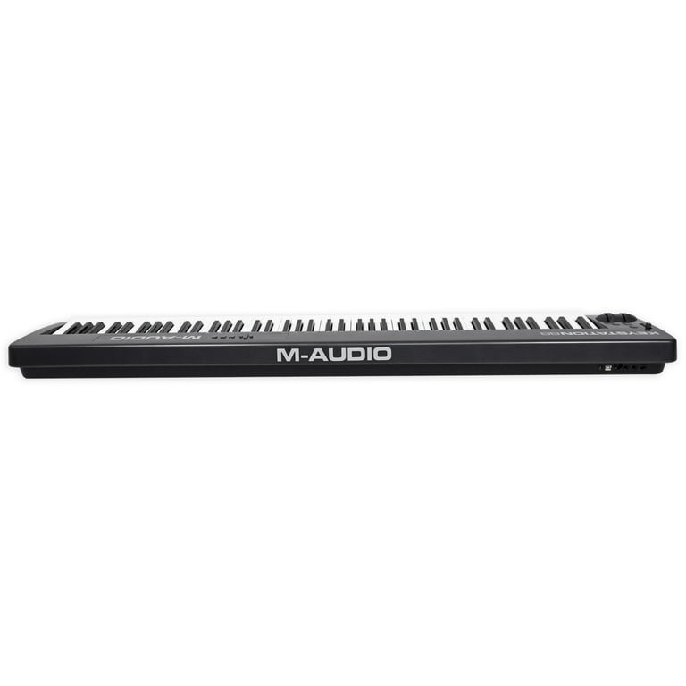 slave forræderi parfume M-Audio Keystation 88 II USB MIDI 88-Key Keyboard Controller MK II  MK2+Stand - Walmart.com