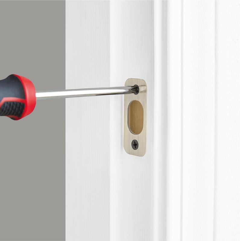 Keyed Entry Ball Doorknob Lock and Single Cylinder Deadbolt Antique Brass Finish Combo Pack