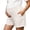 White, variant on Bixock Maternity Shorts High Waisted Over The Belly Workout Cargo Pants with Pockets Cotton Linen Blend Wide Leg Pregnancy Pants with Pockets Maternity Clothes