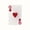 Red Heart Q, variant on Poker Card Cat Scratching Pad - Wall-Mount Cardboard Mat w/ Heart/Club Designs - Durable & Non-Shedding (Herbal-Free)