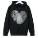 thumbnail image 4 of Sudadera con capucha y estampado de corazón de San Valentín, sudadera de manga larga para niños y niñas, chaqueta para niñas de talla mediana y grande., 4 of 7