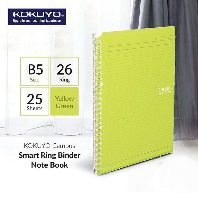 コクヨ　Adapt 26-ring Binder WIDE Amazon.com : Kokuyo Campus Slide Binder, Adapt Slim, Double