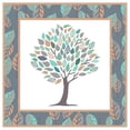 thumbnail image 3 of Villa, Mlli 12x12 Black Modern Framed Museum Art Print Titled - Tree Leaves, 3 of 5