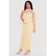 thumbnail image 2 of Women's Floral Lace Overlay Maxi Pencil Skirt, 2 of 4