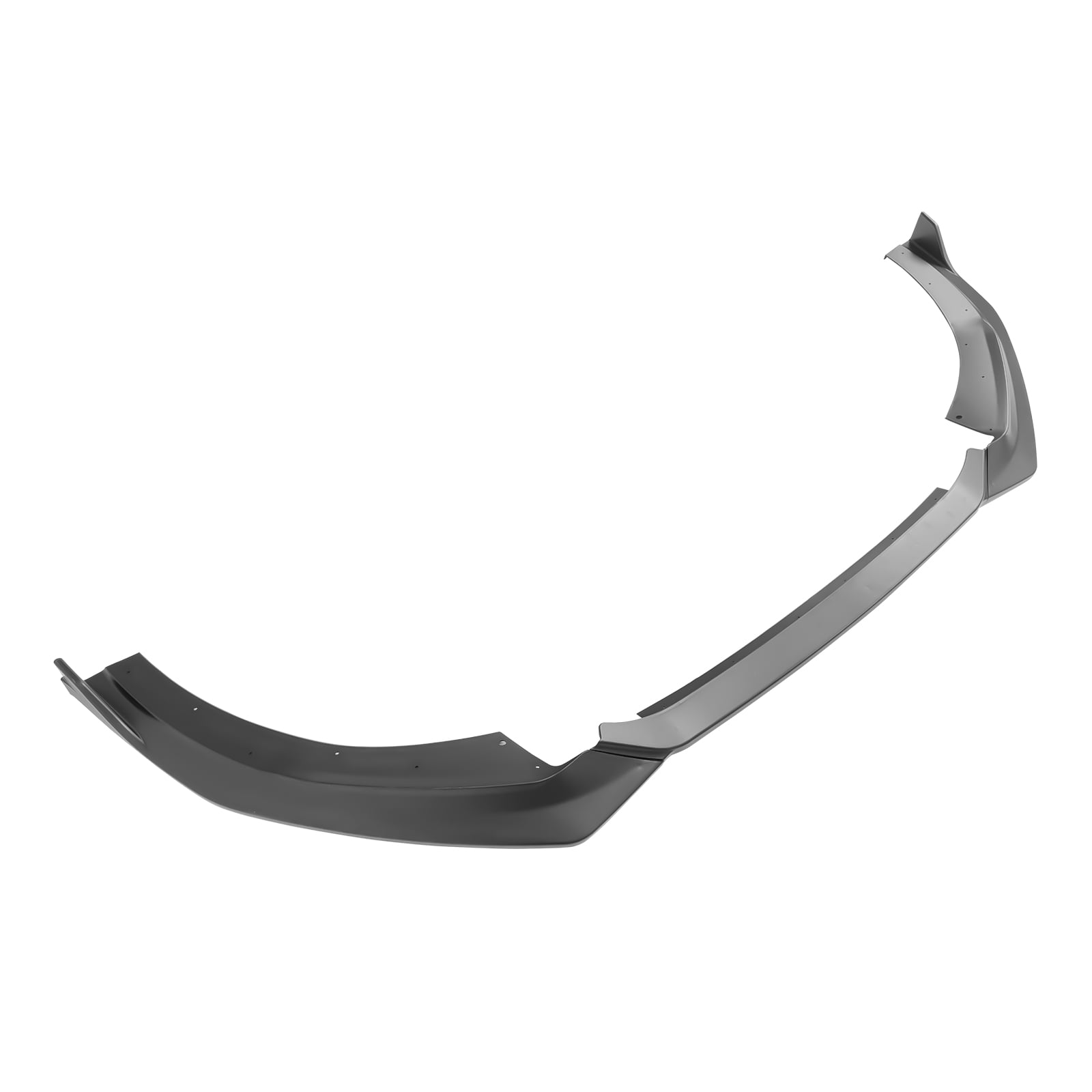Ikon Motorsports Front Bumper Lip Compatible With 2021-2024 Kia K5 GT-Line RD Style Matte Black PP Front Bumper Lower Spoiler Splitter