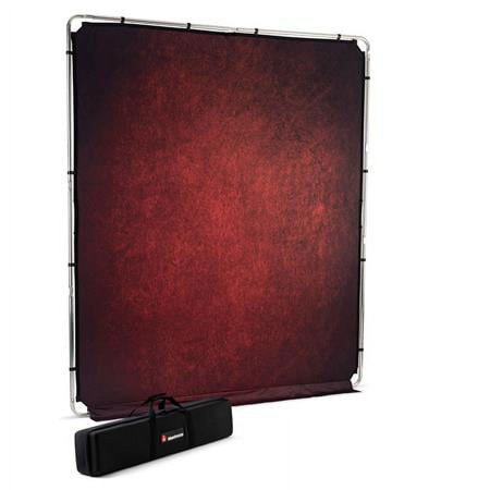 UPC: 0887827010807 | EzyFrame Vintage Background Kit  6.5×7.5   Crimson