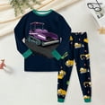 thumbnail image 2 of TAmten Bamboo Viscose Toddler Pajamas Boys Girls Baby Pjs Sets Kids Long-Sleeve Snug fit Sleepwear 6-12 Months 12-24 Months 2t 3t 4t 5t 6t 7t 8t 9t Children Size 5-6 Years, 2 of 5