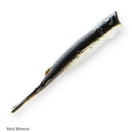 Z-Man POPSHAD5-281PK3 Pop Shadz mud Minnow 5 Soft Plastic Fishing Topwater Lure