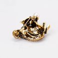 thumbnail image 4 of Pin de ardilla de cristal amarillo Sunnimix Pin de broche de animales, 4 of 8