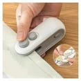 thumbnail image 2 of 5pcs Portable Sealer Machine Heat Sealer Machine Bag Sealer Mini Heat Bag Sealing Machine Packa Sealer Bags Plastic Food Sealer Clip Bag Handheld Sealer Food Packaging Heat Sealer, 2 of 6