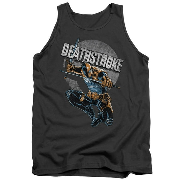 Jla - Deathstroke Retro - Tank Top - X-Large