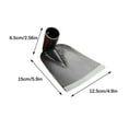 thumbnail image 4 of Hand Hoe Head Hoe Garden Tool, Heavy Duty Garden Hoe for Digging and Weeding, Gardening Tool Replacement Garden Tool for Loosening Soil and PlantTasks, 4 of 8