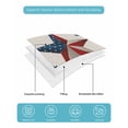 thumbnail image 5 of Quilts Twin Size, 4th of July Country Star Soft Comforter Bedding Set for Bed, Independence Day Patriotic Red Checkered Lightweight Quilted Bedspread with Pillow Cover(2 Pieces), 68x86 Inch, 5 of 6