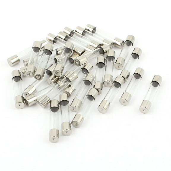 Unique Bargains 30pcs 6x30mm 2.5A 250V Quick Blow Fast Acting Cartridge Glass Tube Fuse