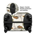 thumbnail image 2 of Pofeuu Road Trip Print Luggage Suitcase Cover Protector Luggage Washable Covers Aesthetic for 18/24/28/32 inch Luggage（No luggage included）-Small, 2 of 7
