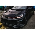 thumbnail image 5 of Stay Tuned Performance For 2014-2020 Volkswagen VW Golf GTI MK7 Painted Black Front Bumper Body Kit Lip, 5 of 5