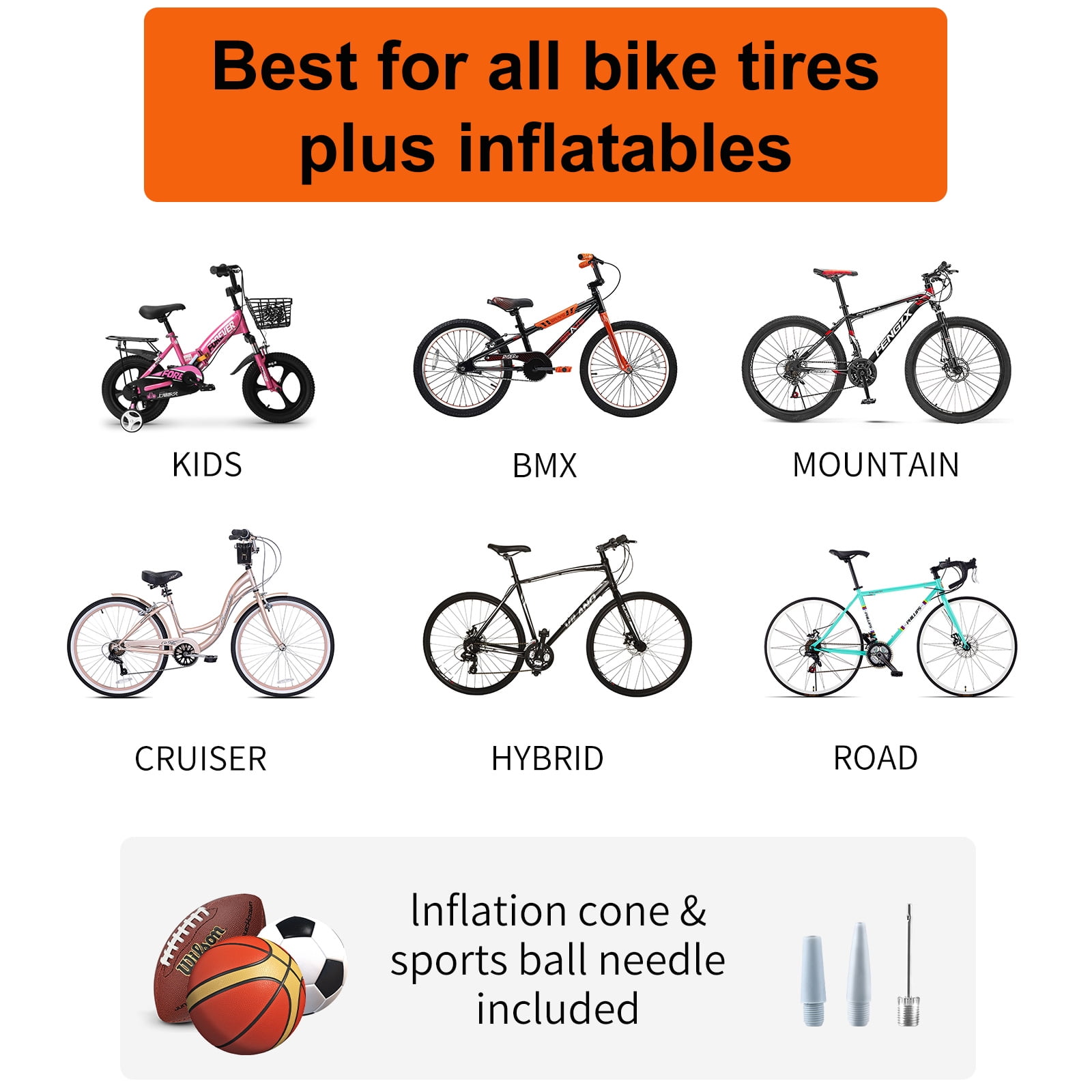 Toolitin bike hot sale pump