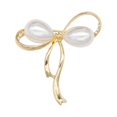 thumbnail image 2 of Minnieouse Broche de perlas Estilo simple Joyería de moda Pin de solapa Suéter elegante Clips Vestido Clip Día de San Valentín Regalos para Type3 NO3 Minnieouse AP010144-01, 2 of 6